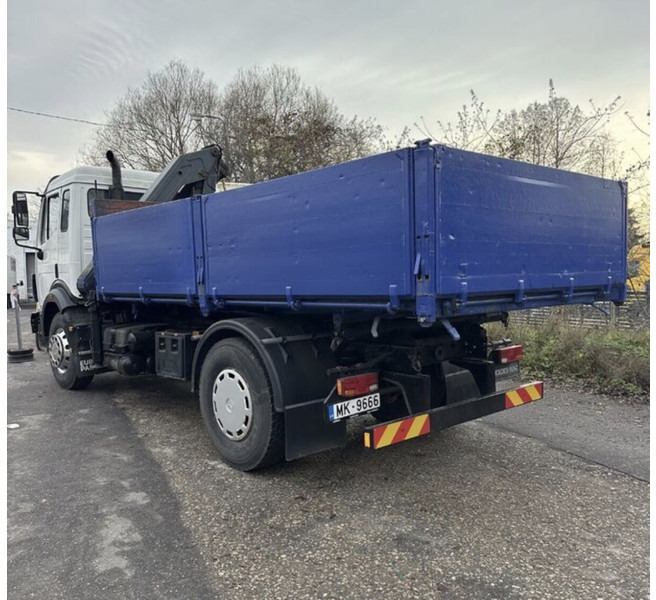 Mercedes-Benz 1824 - Tipper, Crane truck: picture 2 Mercedes-Benz 1824 - Tipper, Crane truck: picture 2