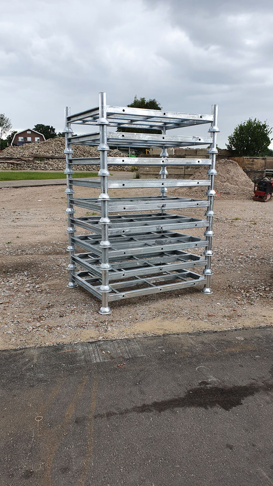 Stapelrek 140×110 1500 kg - Warehouse racking: picture 1 Stapelrek 140×110 1500 kg - Warehouse racking: picture 1