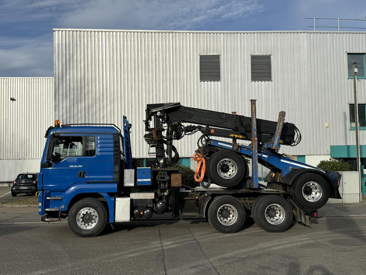 MAN TGS 26.480 6x4 BB Langholz+DOLL M114 LogliftF251 - Timber truck, Crane truck: picture 4 MAN TGS 26.480 6x4 BB Langholz+DOLL M114 LogliftF251 - Timber truck, Crane truck: picture 4