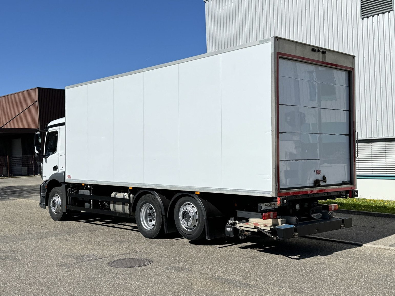 Refrigerator truck Mercedes-Benz Antos 2533L Kühlkoffer TK T-800R Lenkachse TOP: picture 6