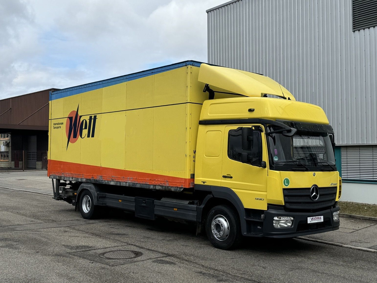 Mercedes-Benz Atego 1330L no 1230 Gr.Haus AWL-Möbelkoffer ULBW - Box truck: picture 4 Mercedes-Benz Atego 1330L no 1230 Gr.Haus AWL-Möbelkoffer ULBW - Box truck: picture 4