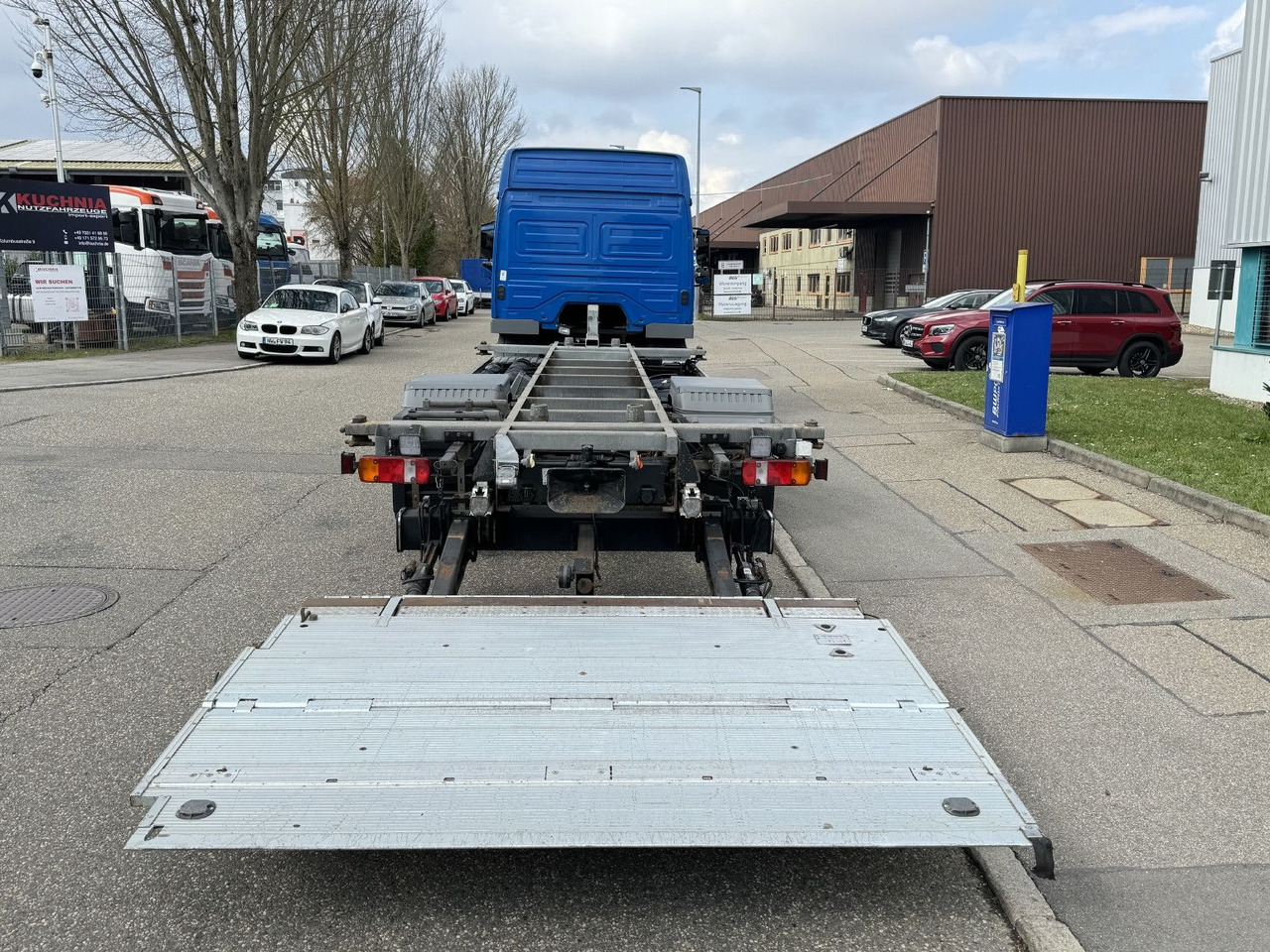 Container transporter/ Swap body truck Mercedes-Benz Atego 1529 LL BDF 6-Sitze Umzug u-LBW  Gr-Haus: picture 9