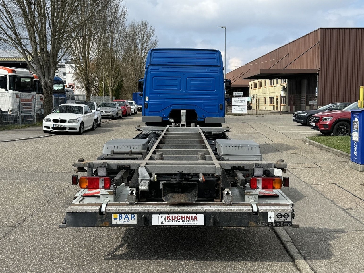 Container transporter/ Swap body truck Mercedes-Benz Atego 1529 LL BDF 6-Sitze Umzug u-LBW  Gr-Haus: picture 7