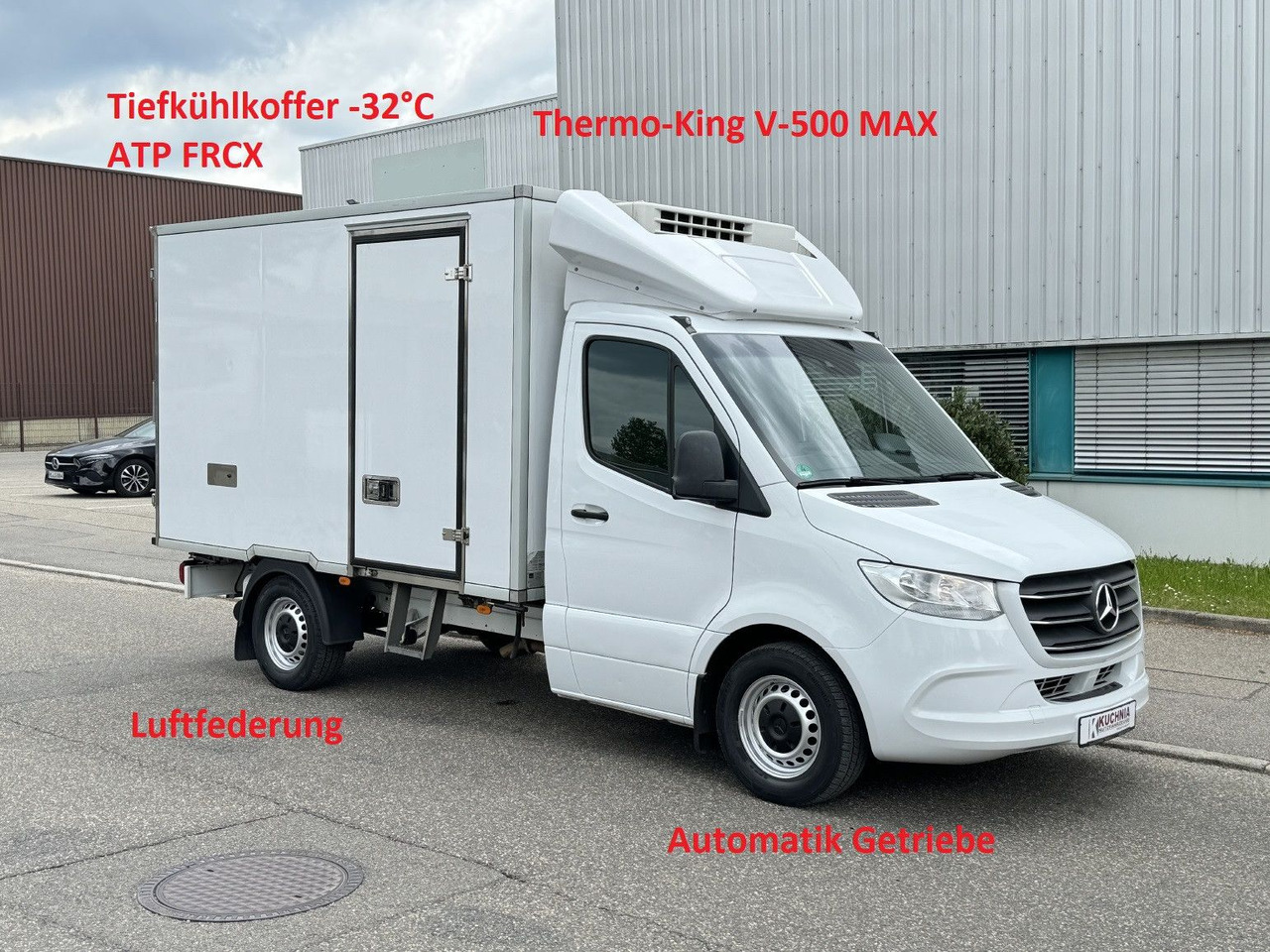 Mercedes-Benz Sprinter 316 Tiefkühl 3,3m TK V-500 MAX Luftgef. - Refrigerated delivery van: picture 1 Mercedes-Benz Sprinter 316 Tiefkühl 3,3m TK V-500 MAX Luftgef. - Refrigerated delivery van: picture 1