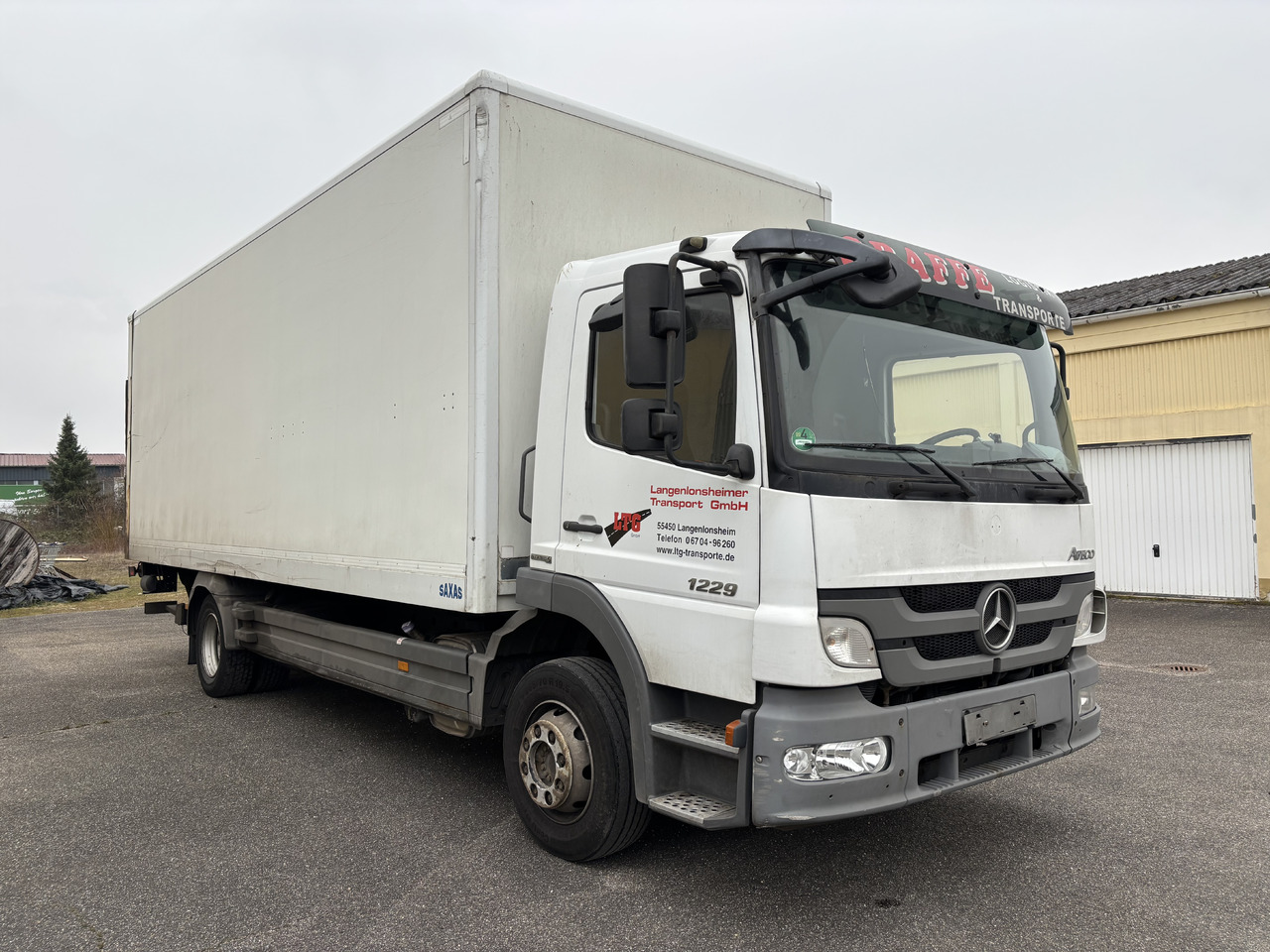 Mercedes-Benz Atego 1229L - Box truck: picture 3 Mercedes-Benz Atego 1229L - Box truck: picture 3