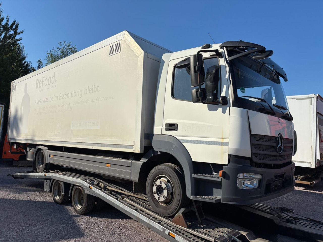 Mercedes-Benz Atego III 1223L, Euro-6, Klima, LBW - Box truck: picture 1 Mercedes-Benz Atego III 1223L, Euro-6, Klima, LBW - Box truck: picture 1
