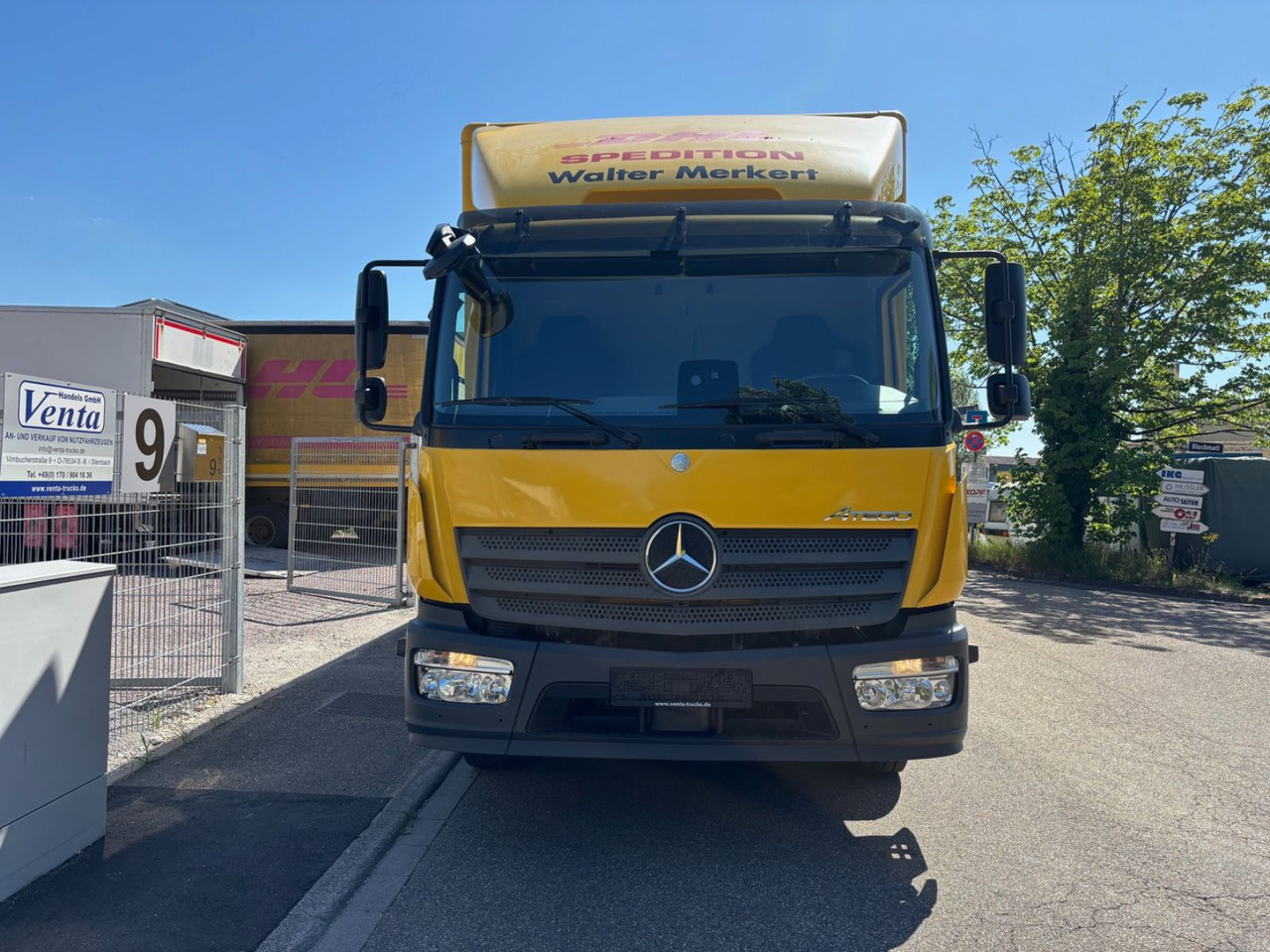 Mercedes-Benz Atego III 1224L, Euro-6, Klima, LBW - Box truck: picture 2 Mercedes-Benz Atego III 1224L, Euro-6, Klima, LBW - Box truck: picture 2