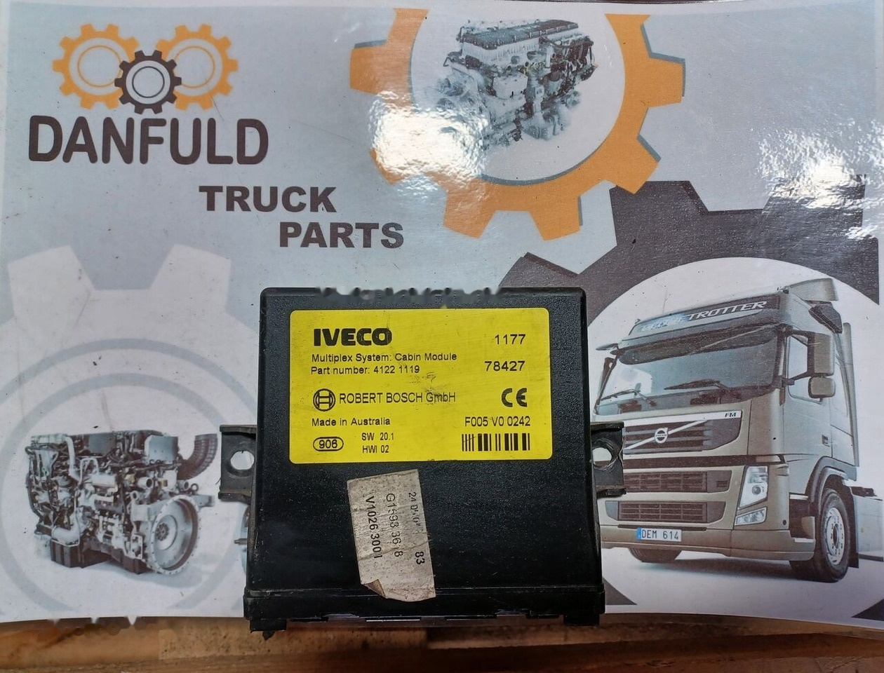 Bosch 41221119 IVECO Stralis truck - ECU for Truck: picture 1 Bosch 41221119 IVECO Stralis truck - ECU for Truck: picture 1