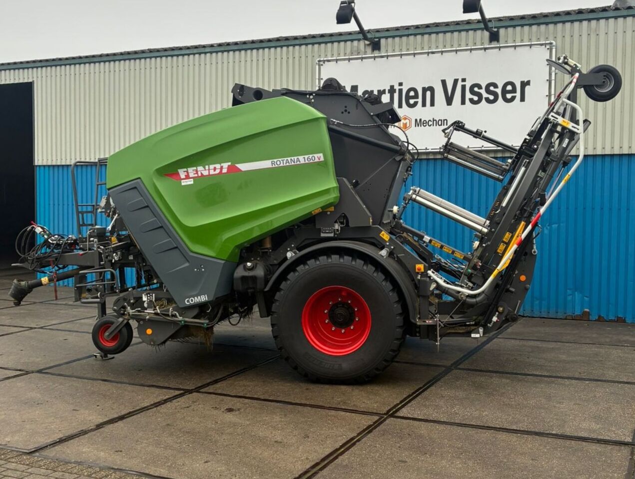 FENDT ROTANA 160V COMBI - Bale wrapper: picture 2 FENDT ROTANA 160V COMBI - Bale wrapper: picture 2