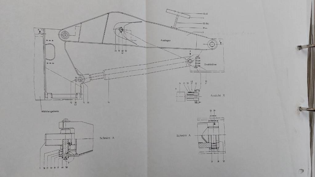 Pile driver ABI MULLER MS-M12000T SENNEBOGEN SR28T bauer bg rg rtg: picture 24