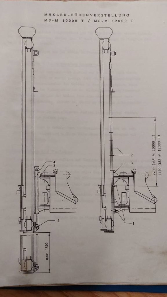 Pile driver ABI MULLER MS-M12000T SENNEBOGEN SR28T bauer bg rg rtg: picture 20