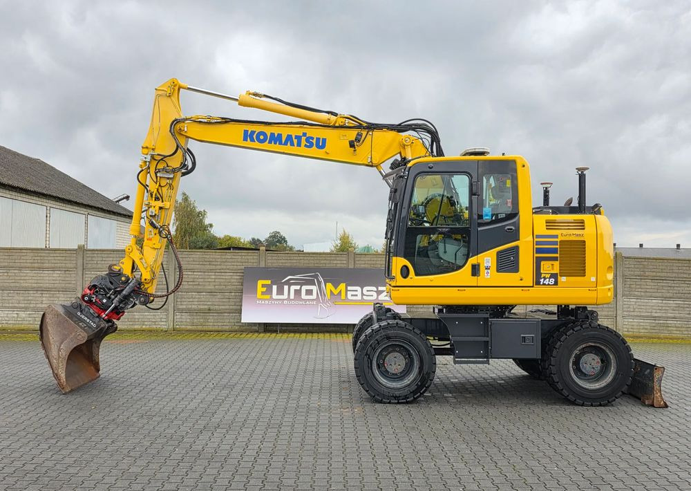 Komatsu PW 148-10, 2016 ROK, SYSTEM LEICA 3D - Wheel excavator: picture 2 Komatsu PW 148-10, 2016 ROK, SYSTEM LEICA 3D - Wheel excavator: picture 2