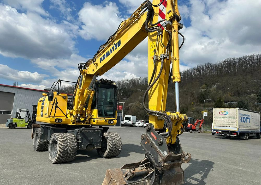 Komatsu PW 180-10, 2017 ROK, 6000 MTH, OIL QUICK - Wheel excavator: picture 5 Komatsu PW 180-10, 2017 ROK, 6000 MTH, OIL QUICK - Wheel excavator: picture 5