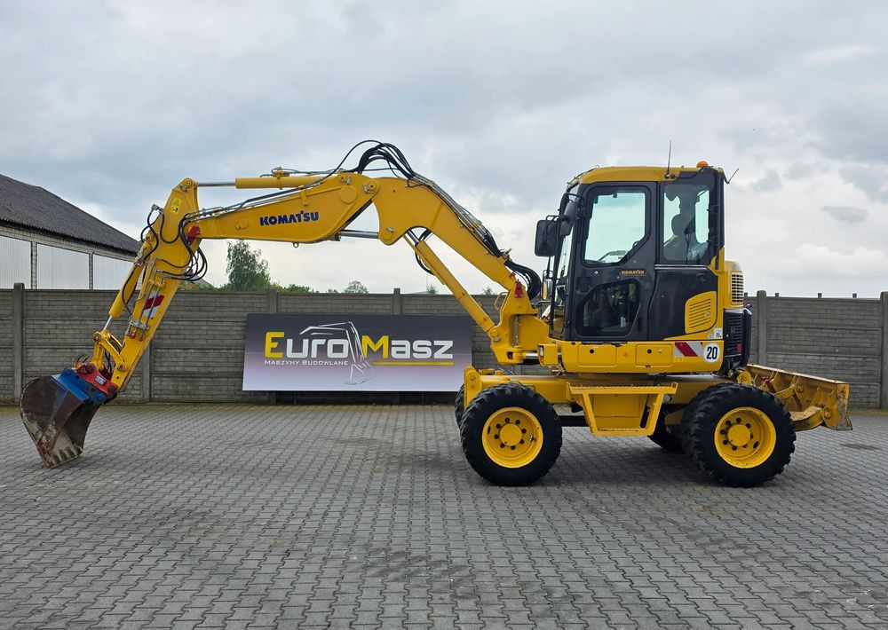 Komatsu PW 98MR-8, 2017 ROK, 5200 MTH, BEZ DPF i ADBLUE - Wheel excavator: picture 3 Komatsu PW 98MR-8, 2017 ROK, 5200 MTH, BEZ DPF i ADBLUE - Wheel excavator: picture 3
