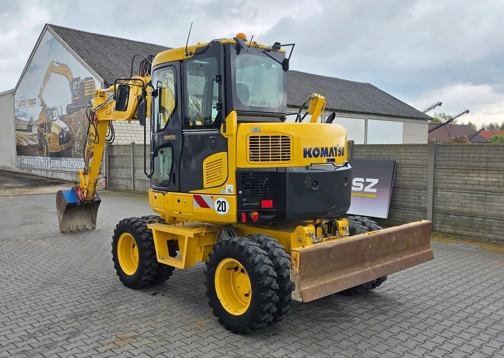 Komatsu PW 98MR-8, 2017 ROK, 5200 MTH, BEZ DPF i ADBLUE - Wheel excavator: picture 4 Komatsu PW 98MR-8, 2017 ROK, 5200 MTH, BEZ DPF i ADBLUE - Wheel excavator: picture 4