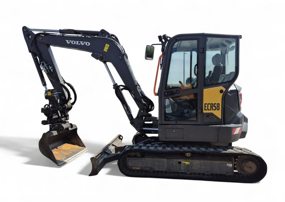 Volvo ECR 58F, 2021 ROK, GŁOWICA STEELWRIST, 2 ŁYŻKI - Mini excavator: picture 5 Volvo ECR 58F, 2021 ROK, GŁOWICA STEELWRIST, 2 ŁYŻKI - Mini excavator: picture 5