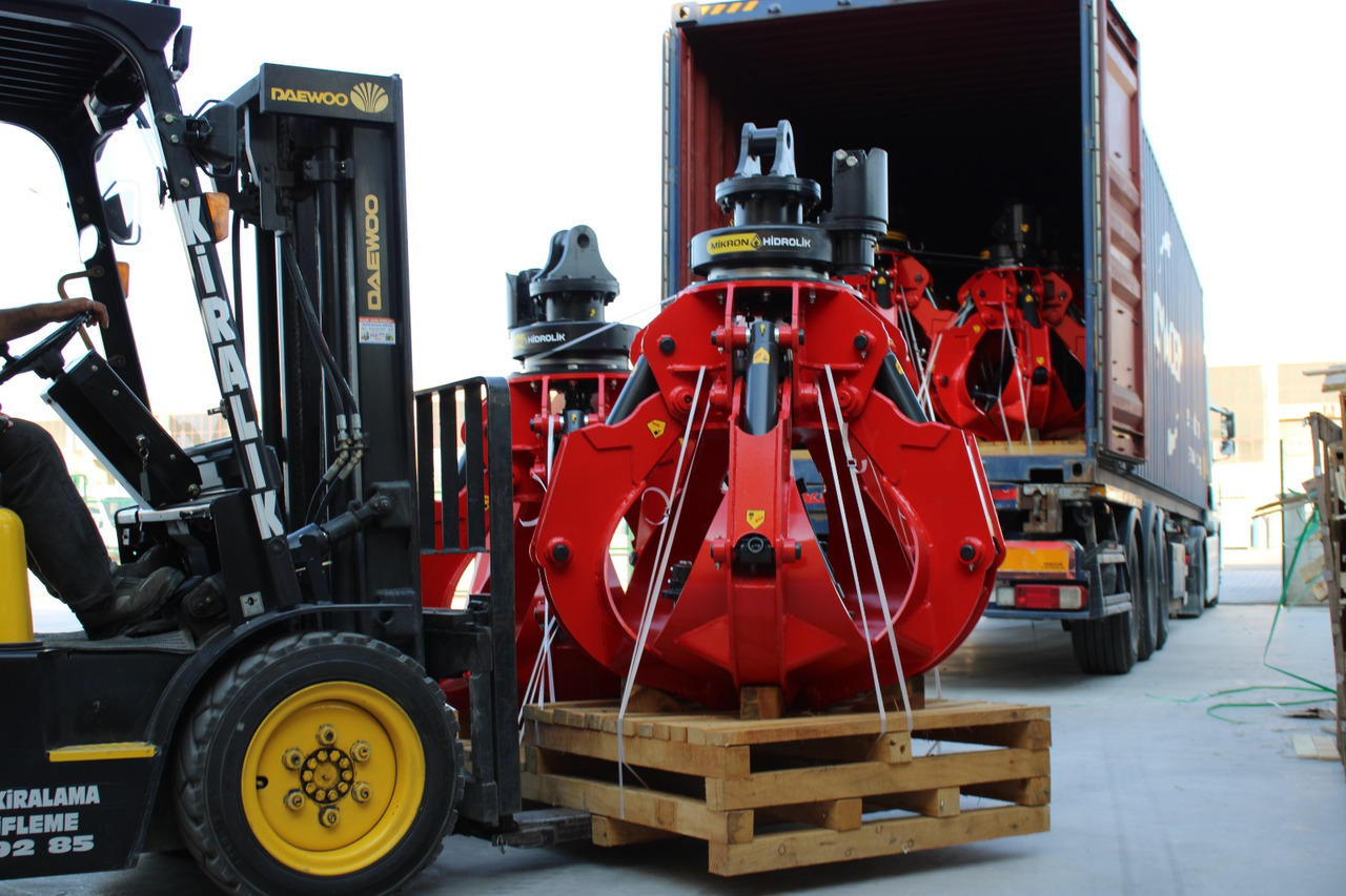 Scrap Grab MHB5 Mikron - Grapple for Excavator: picture 1 Scrap Grab MHB5 Mikron - Grapple for Excavator: picture 1