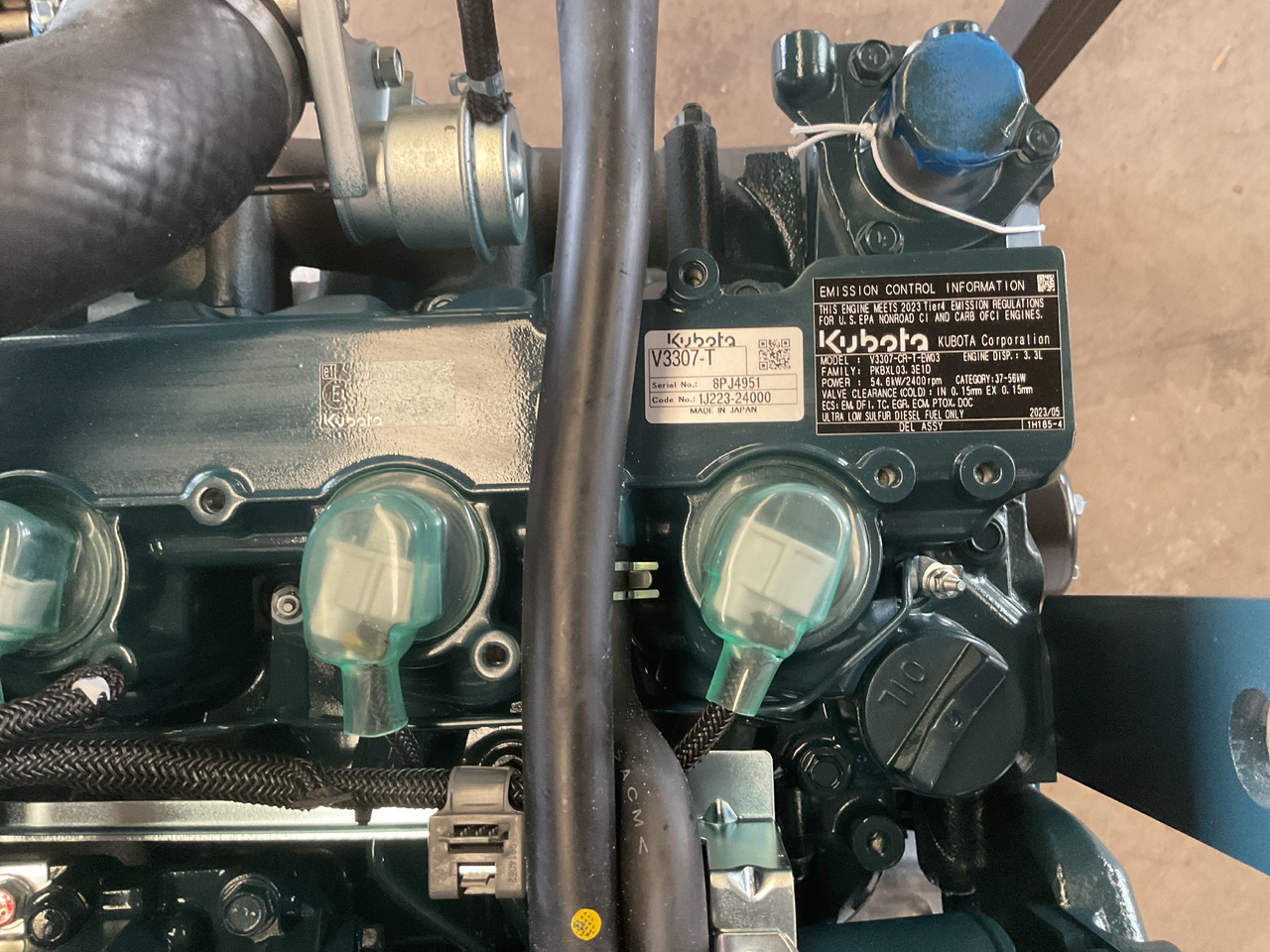 Kubota V3307 CR-T - Engine: picture 4 Kubota V3307 CR-T - Engine: picture 4
