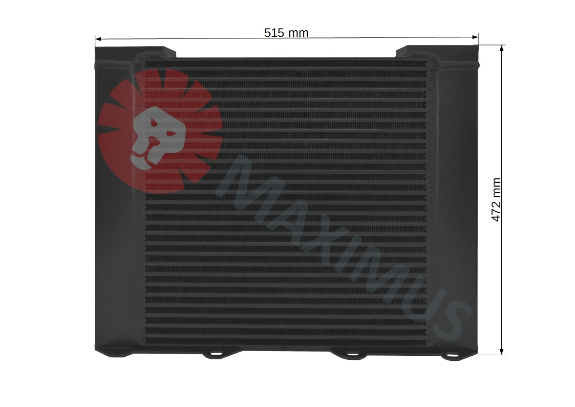 DEUTZ ATLAS BOMAG UNIWERSAL - Radiator for Roller: picture 3 DEUTZ ATLAS BOMAG UNIWERSAL - Radiator for Roller: picture 3