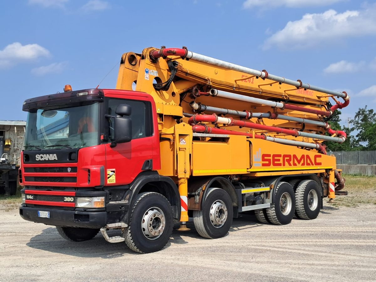Concrete pump truck Scania P 114 380 SERMAC 5Z41: picture 9