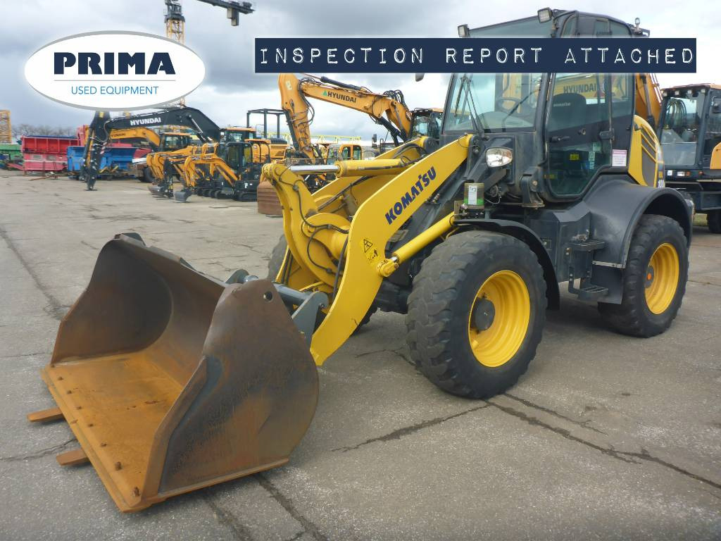 Komatsu WA100-8E0 - Wheel loader: picture 1 Komatsu WA100-8E0 - Wheel loader: picture 1