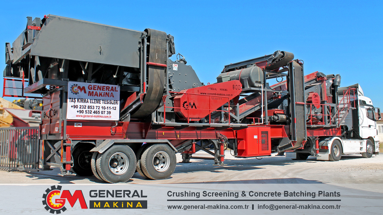 General Makina 800 Series Mobile Impact Crusher Plant - Impact crusher: picture 1 General Makina 800 Series Mobile Impact Crusher Plant - Impact crusher: picture 1