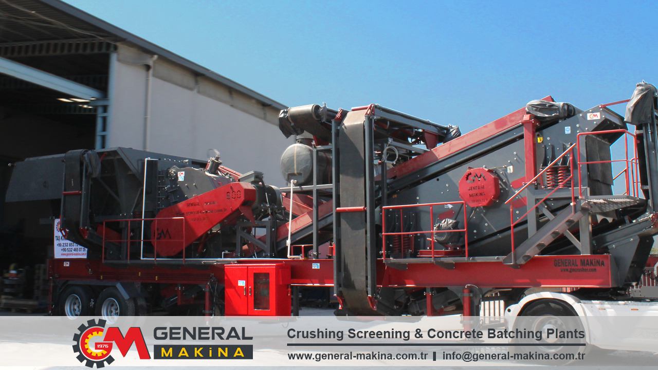 General Makina 800 Series Mobile Impact Crusher Plant - Impact crusher: picture 2 General Makina 800 Series Mobile Impact Crusher Plant - Impact crusher: picture 2