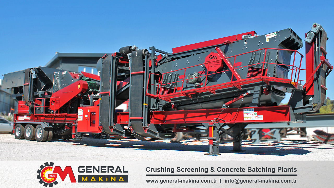 General Makina High Capacity Mobil Crusher Plant for Sale - Mobile crusher: picture 2 General Makina High Capacity Mobil Crusher Plant for Sale - Mobile crusher: picture 2