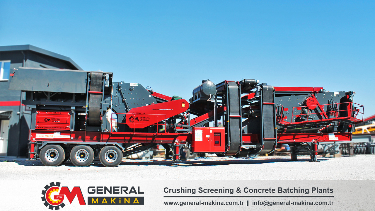 General Makina High Capacity Mobil Crusher Plant for Sale - Mobile crusher: picture 1 General Makina High Capacity Mobil Crusher Plant for Sale - Mobile crusher: picture 1