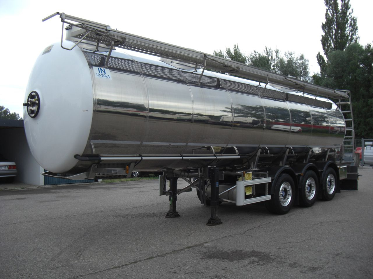 Magyar SRMAGD / BIERTANKER - Tanker semi-trailer: picture 1 Magyar SRMAGD / BIERTANKER - Tanker semi-trailer: picture 1