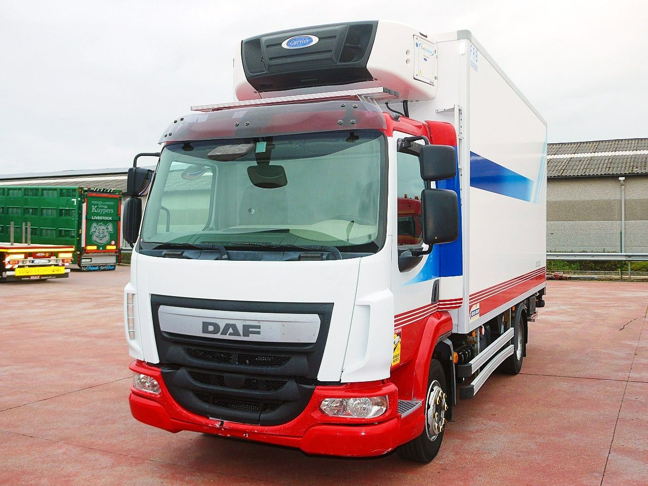 DAF LF FA 10.180 FLEISH KUHLKOFFER CARRIER SUPRA 550 - Refrigerator truck: picture 5 DAF LF FA 10.180 FLEISH KUHLKOFFER CARRIER SUPRA 550 - Refrigerator truck: picture 5