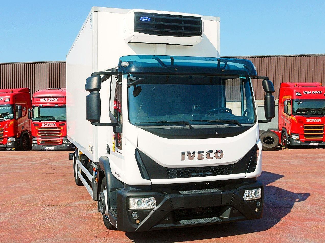 Iveco 120E28 KUHLKOFFER FLEISH BAHNEN CARRIER  XARIOS - Refrigerator truck: picture 1 Iveco 120E28 KUHLKOFFER FLEISH BAHNEN CARRIER  XARIOS - Refrigerator truck: picture 1