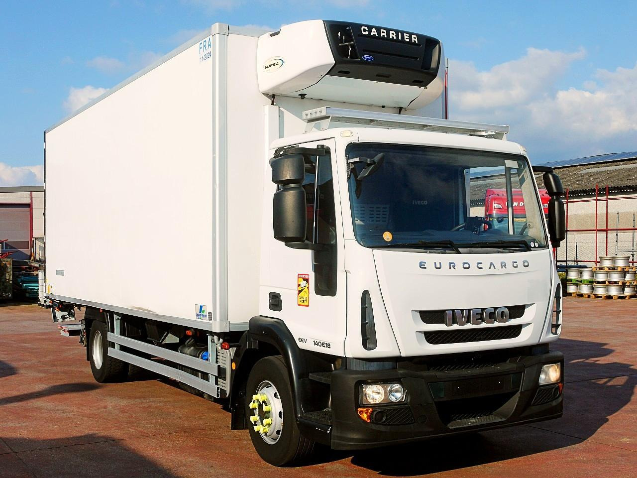 Iveco 140E18 FLEISH KUHLKOFFER CARRIER SUPRA 550 LBW - Refrigerator truck: picture 2 Iveco 140E18 FLEISH KUHLKOFFER CARRIER SUPRA 550 LBW - Refrigerator truck: picture 2