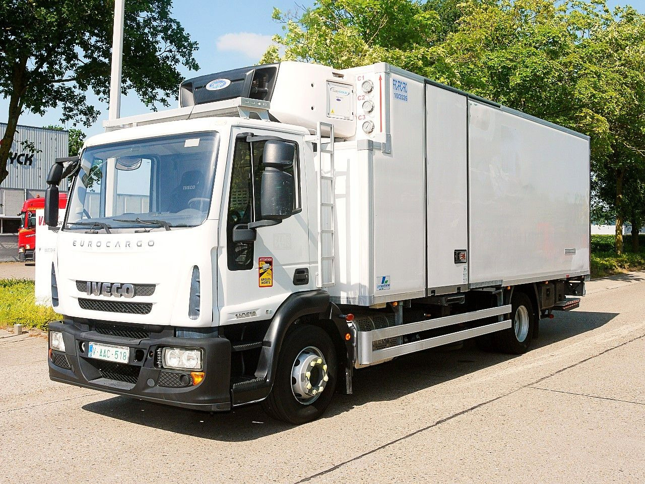 Iveco 140E19 EUROCARGO KUHLKOFFER CARRIER SUPRA 1250MT - Refrigerator truck: picture 2 Iveco 140E19 EUROCARGO KUHLKOFFER CARRIER SUPRA 1250MT - Refrigerator truck: picture 2