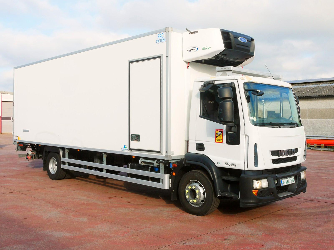 Iveco 160E21 KUHLKOFFER CARRIER SUPRA 750 LBW LUFT - Refrigerator truck: picture 2 Iveco 160E21 KUHLKOFFER CARRIER SUPRA 750 LBW LUFT - Refrigerator truck: picture 2