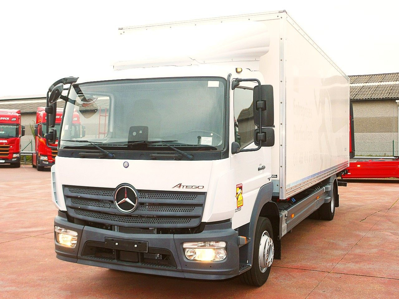 Mercedes-Benz 1218 ATEGO MEUBEL KOFFER A/C 124 Tkm - Closed box van: picture 5 Mercedes-Benz 1218 ATEGO MEUBEL KOFFER A/C 124 Tkm - Closed box van: picture 5