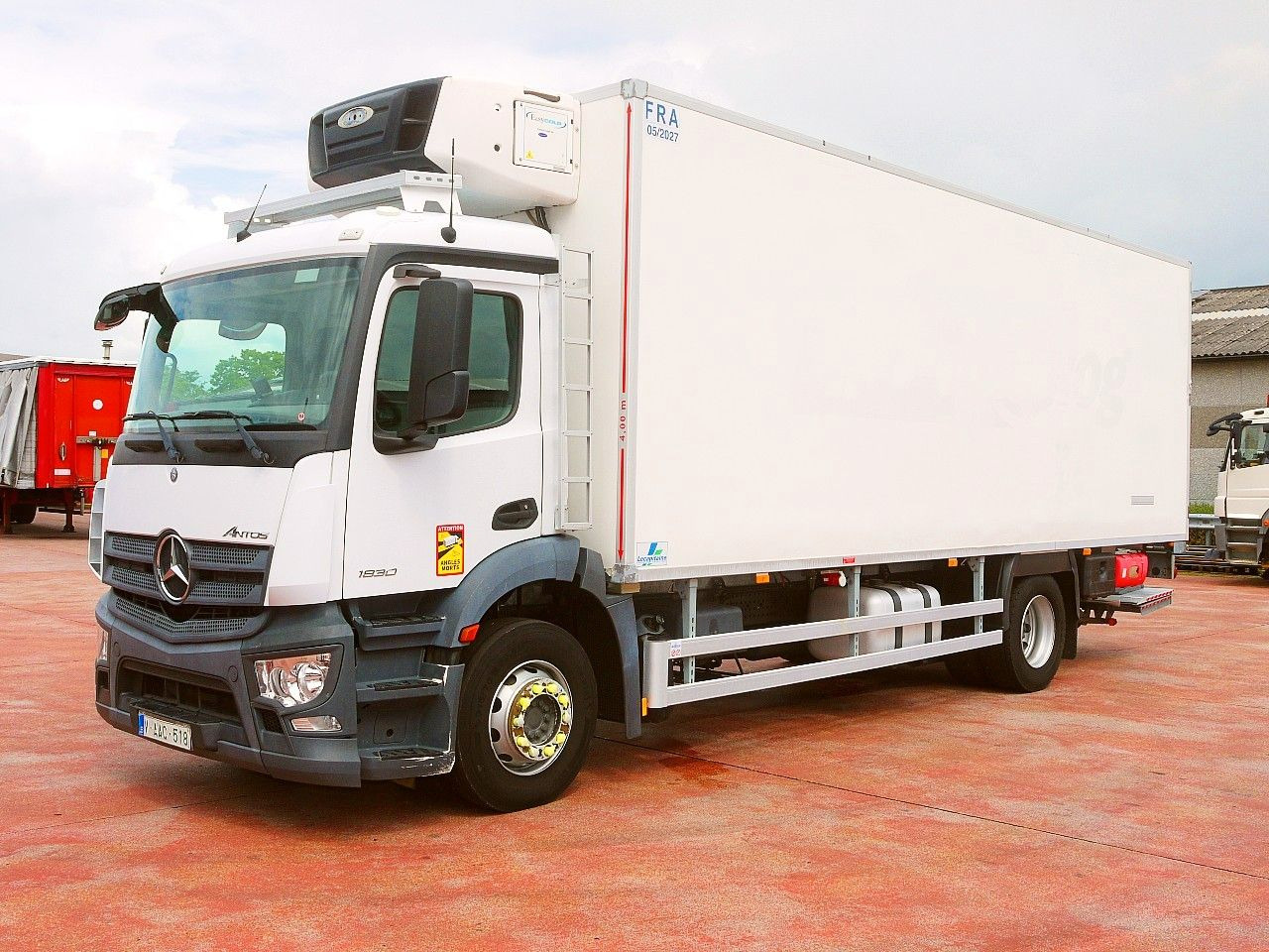 Mercedes-Benz 1830 ANTOS KUHLKOFFER CARRIER SUPRA 850 - Refrigerator truck: picture 3 Mercedes-Benz 1830 ANTOS KUHLKOFFER CARRIER SUPRA 850 - Refrigerator truck: picture 3