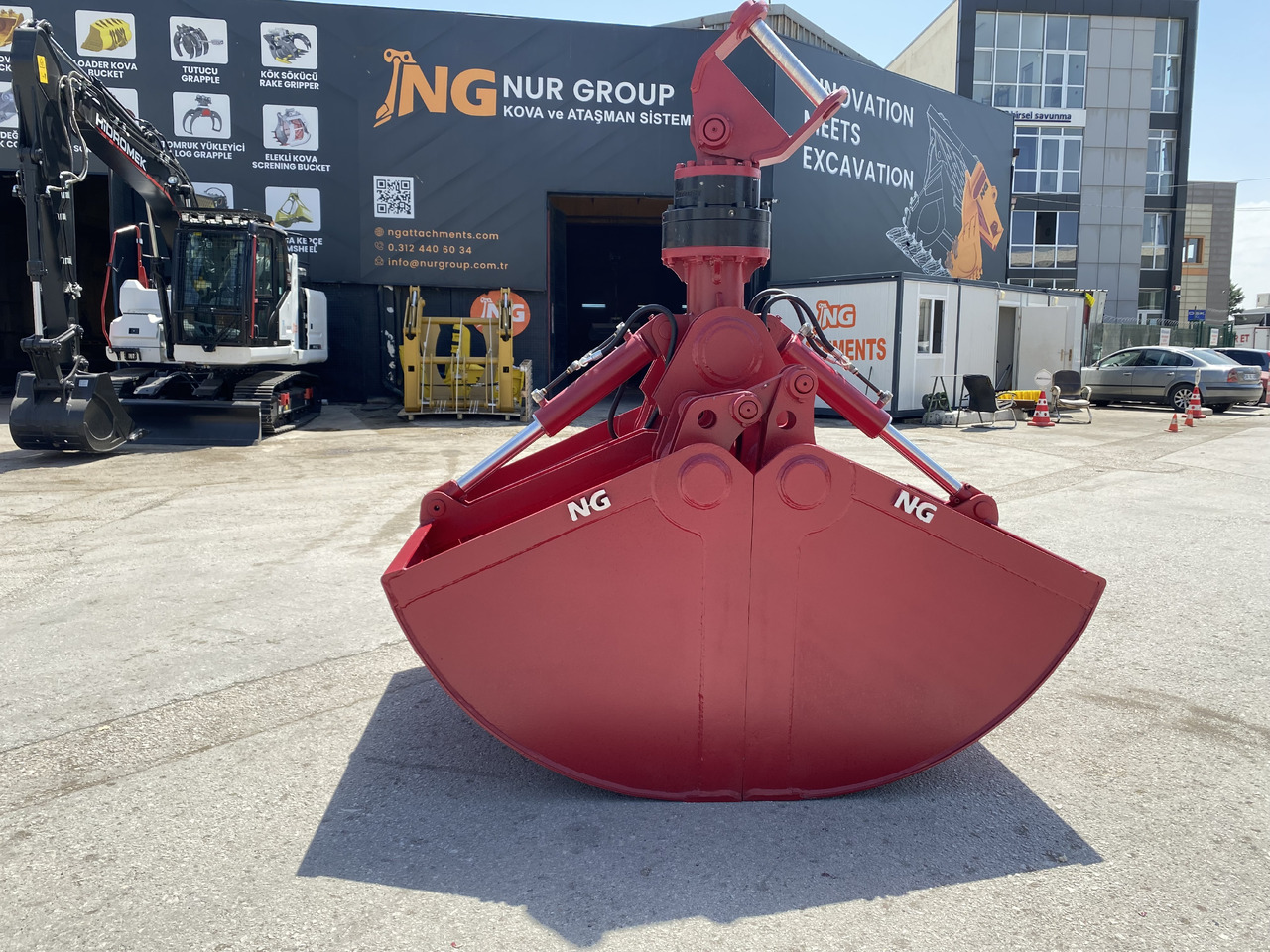 SENNEBOGEN CLAMSHELL BUCKET - Grapple for Excavator: picture 2 SENNEBOGEN CLAMSHELL BUCKET - Grapple for Excavator: picture 2