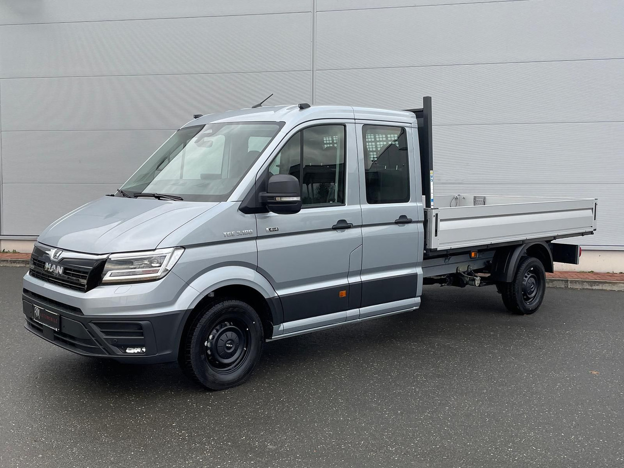 MAN TGE 3.180 Pritsche DOKA LR 4x4 ACC LED DIFF-SPER - Open body delivery van, Combi van: picture 1 MAN TGE 3.180 Pritsche DOKA LR 4x4 ACC LED DIFF-SPER - Open body delivery van, Combi van: picture 1