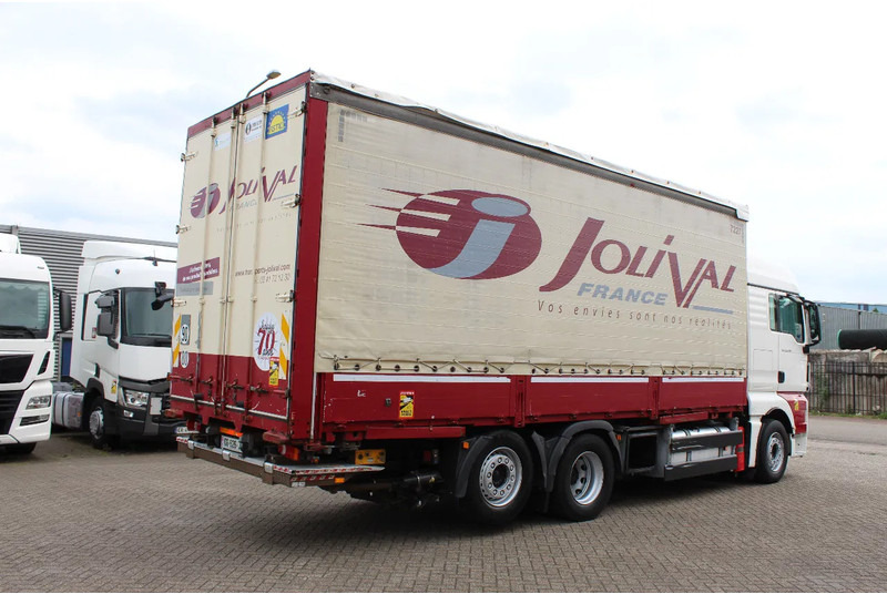 MAN TGX 26.440 * EURO5 * 6X2 * LIFT AXLE * - Curtain side truck: picture 4 MAN TGX 26.440 * EURO5 * 6X2 * LIFT AXLE * - Curtain side truck: picture 4