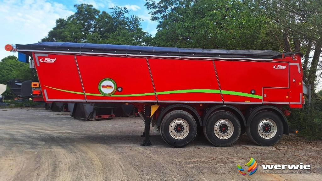 Fliegl ASS 372 Mega thermoisolierte Abschiebemulde - Semi-trailer: picture 1 Fliegl ASS 372 Mega thermoisolierte Abschiebemulde - Semi-trailer: picture 1