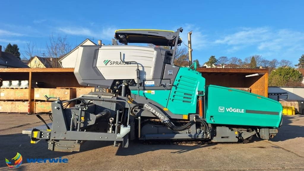 Vögele SUPER 1800-3i SprayJet / AB600-3TV - Asphalt paver: picture 2 Vögele SUPER 1800-3i SprayJet / AB600-3TV - Asphalt paver: picture 2