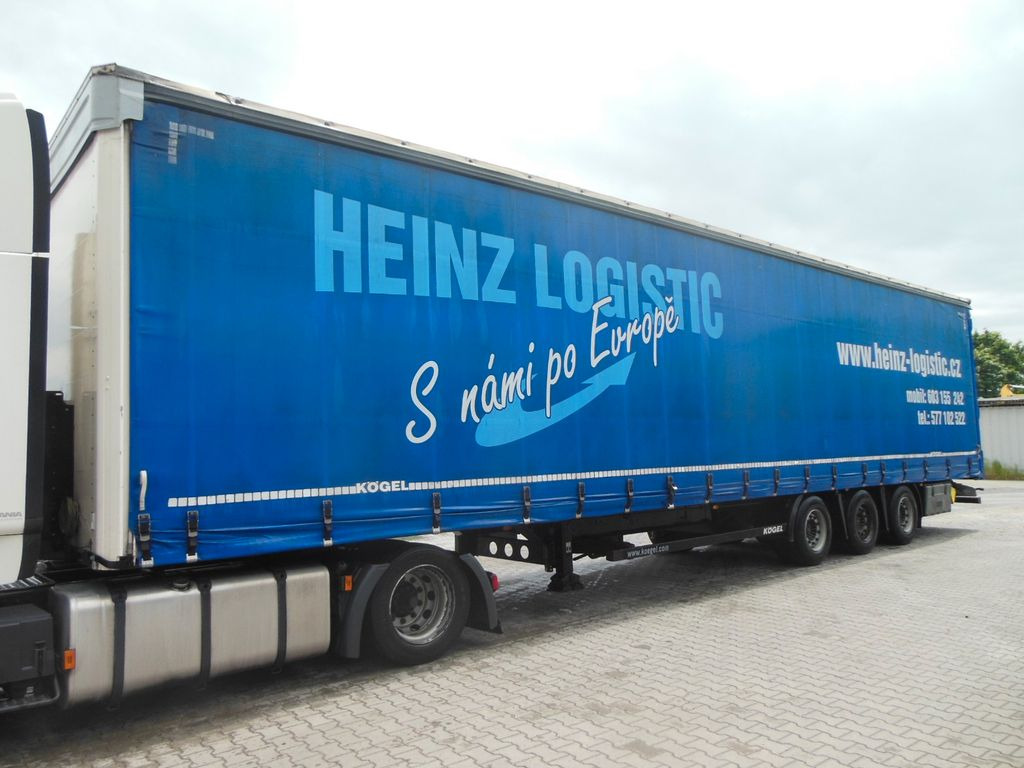 Kögel SN 24, LOWDECK, SAF, LIFTACHSE - Curtainsider semi-trailer: picture 2 Kögel SN 24, LOWDECK, SAF, LIFTACHSE - Curtainsider semi-trailer: picture 2