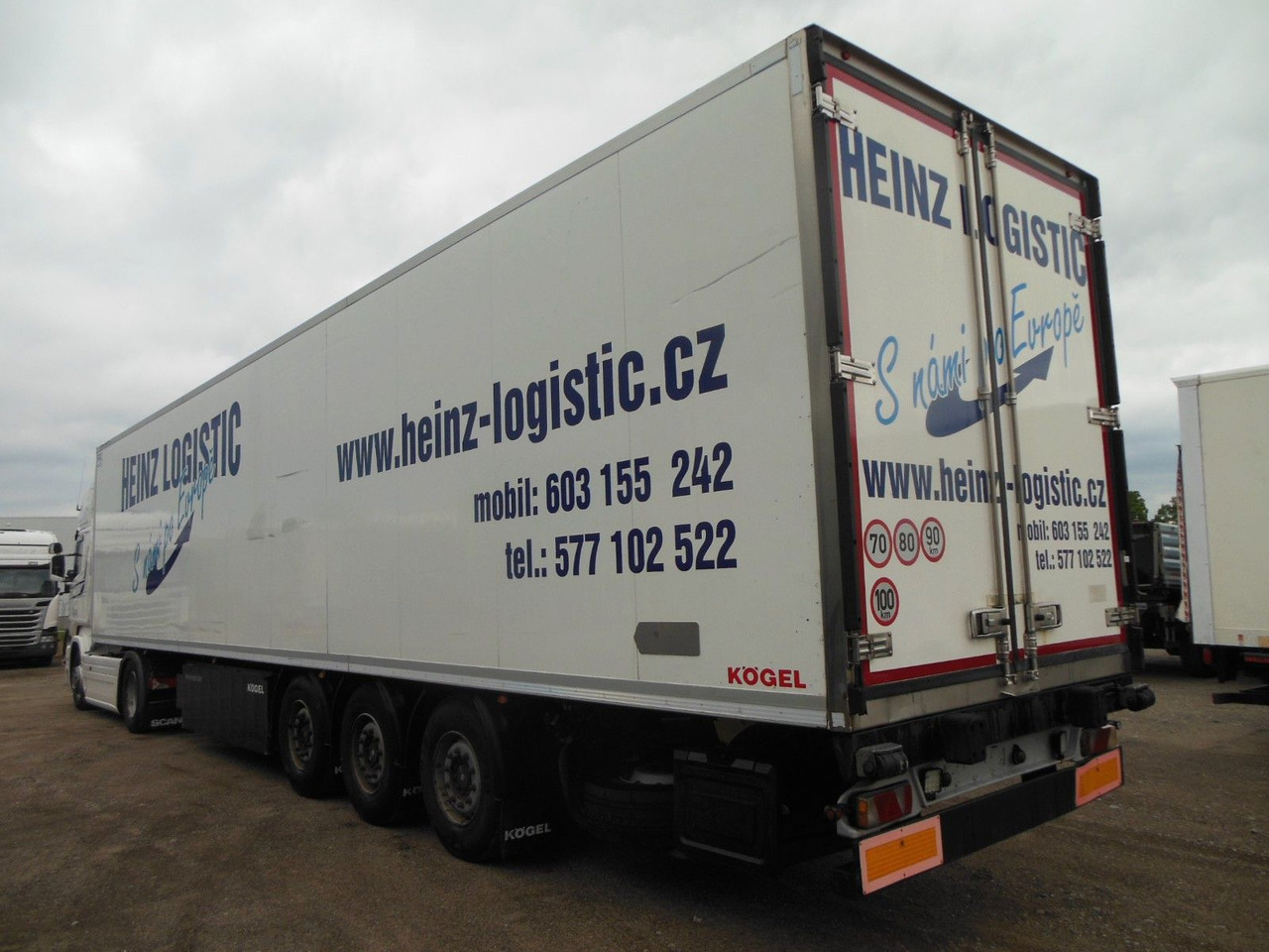 Kögel SVT 24, DOPPELSTOCK, CARRIER VECTOR 1550 - Closed box semi-trailer: picture 4 Kögel SVT 24, DOPPELSTOCK, CARRIER VECTOR 1550 - Closed box semi-trailer: picture 4