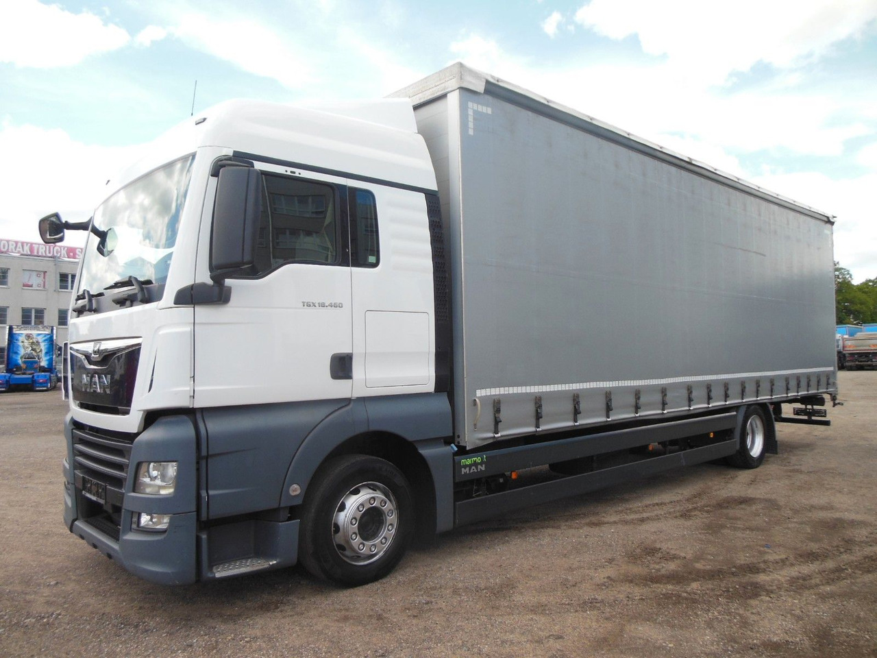 MAN TGX 18.460, XLX, VOLL LUFT, PRITSCHE 9,2M, TOP!! - Curtain side truck: picture 1 MAN TGX 18.460, XLX, VOLL LUFT, PRITSCHE 9,2M, TOP!! - Curtain side truck: picture 1