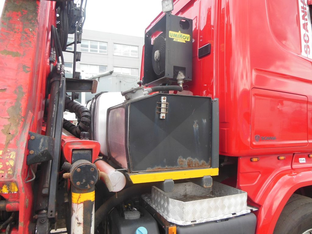 Timber truck, Crane truck Scania R450,6X4, KRAN, EPSILON 170 + UMIKOV TELESKOP: picture 11