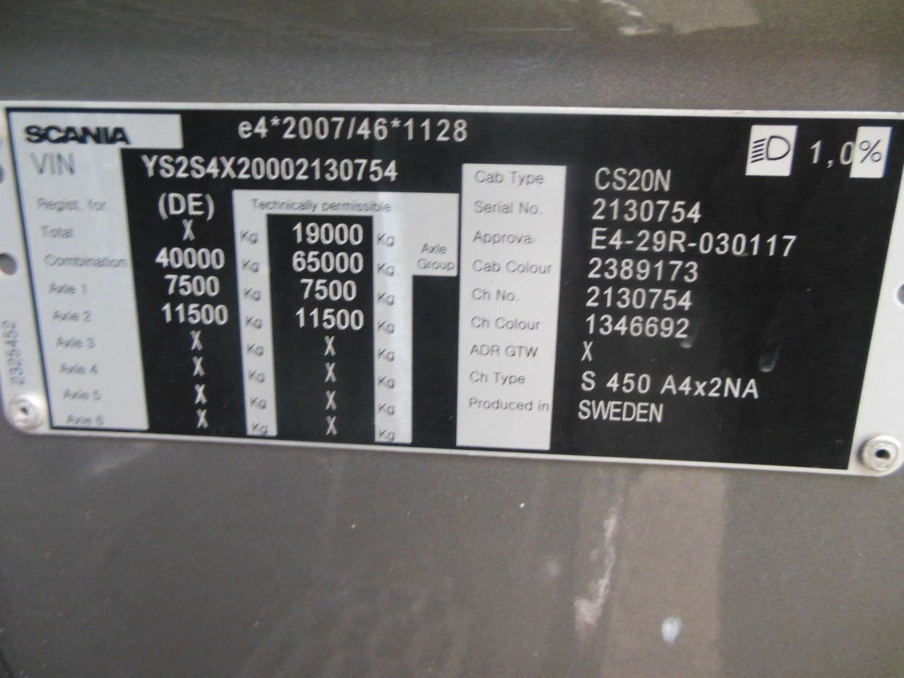 New Tractor unit Scania S 450, RETARDER, HYDRAULIK: picture 23