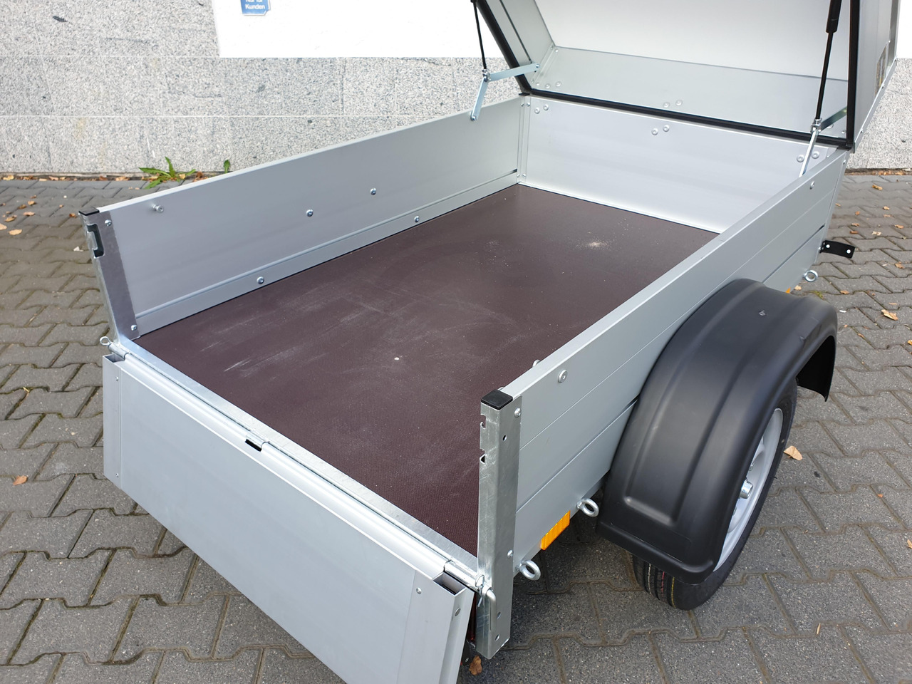 ALUBOXX Deckelanhänger GT 500 HT 151x101x48cm (XXS) 500kg Winter Aktion direkt - Car trailer: picture 4 ALUBOXX Deckelanhänger GT 500 HT 151x101x48cm (XXS) 500kg Winter Aktion direkt - Car trailer: picture 4