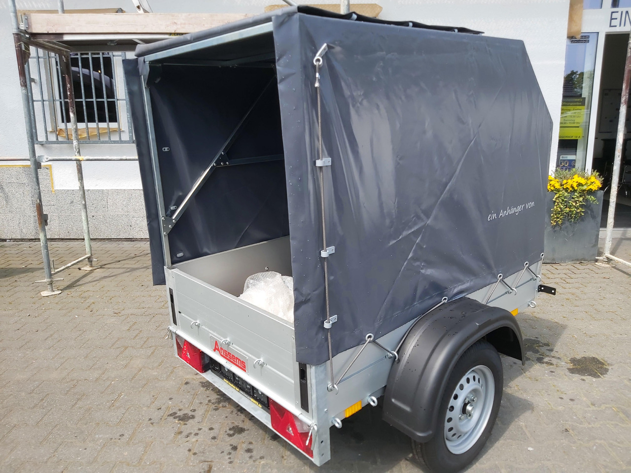 Aluliner Planen Anhänger GT 500 151x101x120 +Hochplane aero grau (XXS) 500kg 2021 - Car trailer: picture 4 Aluliner Planen Anhänger GT 500 151x101x120 +Hochplane aero grau (XXS) 500kg 2021 - Car trailer: picture 4