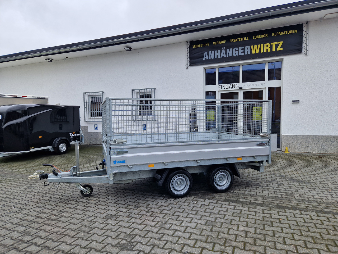 Hapert COBALT HM-2 305x180x30cm Elektro & Laubgitter 2700kg - Tipper trailer: picture 3 Hapert COBALT HM-2 305x180x30cm Elektro & Laubgitter 2700kg - Tipper trailer: picture 3